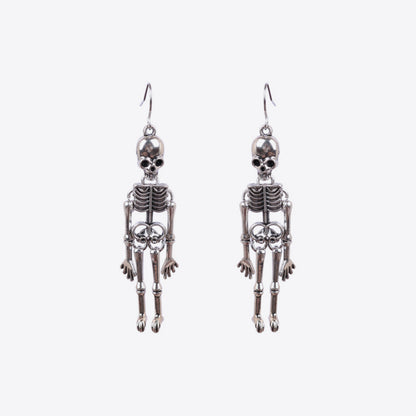 Skeleton Alloy Earrings