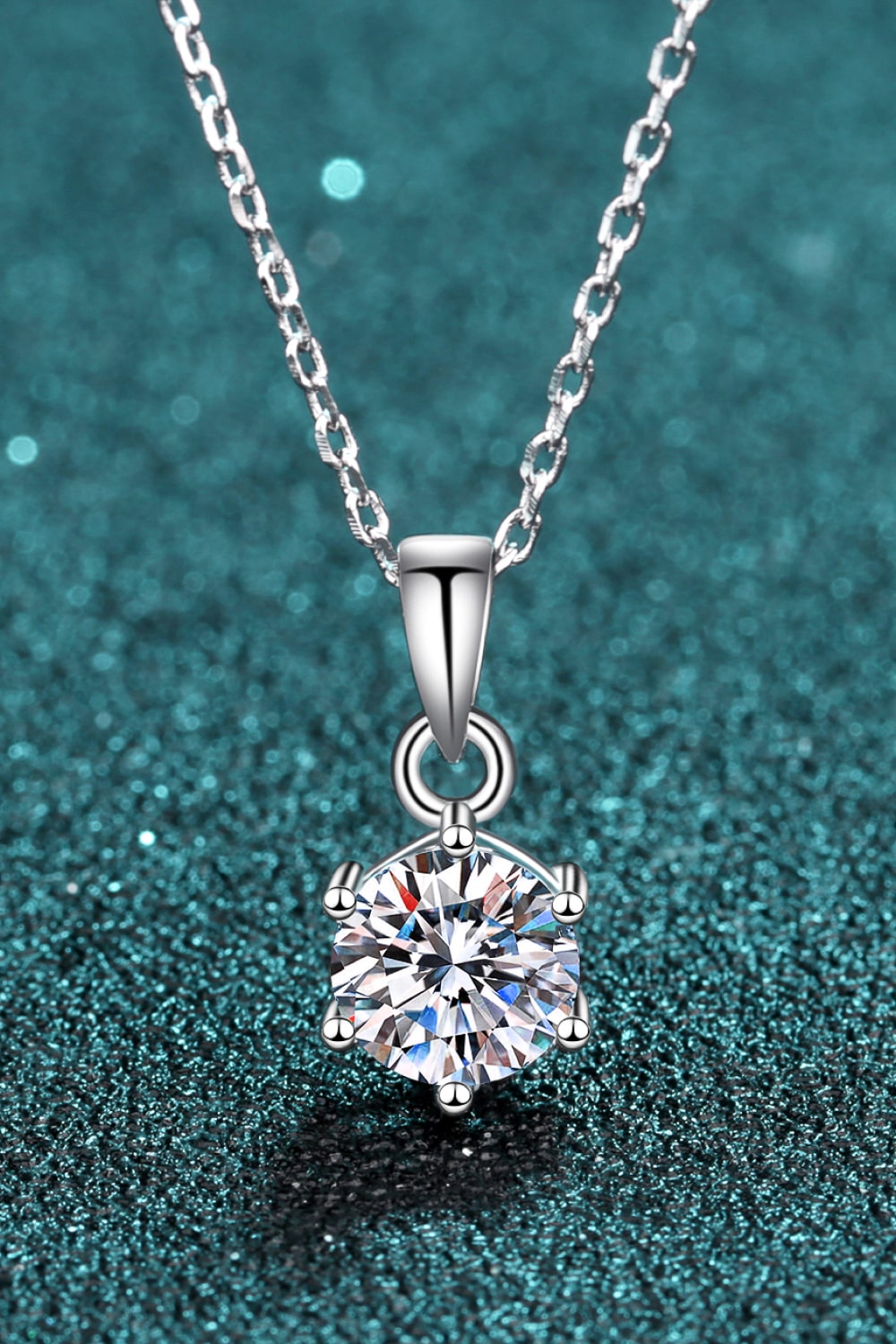 Adored Get What You Need Moissanite Pendant Necklace