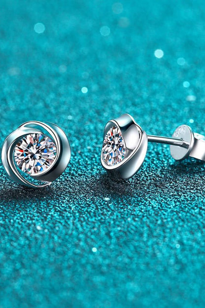 Feeling Fun Moissanite Stud Earrings